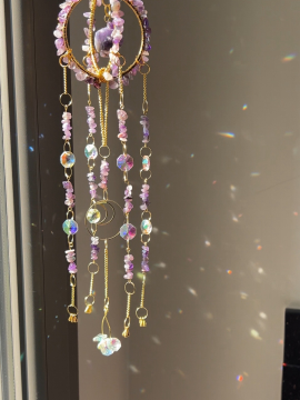 Ametist Suncatcher Mor