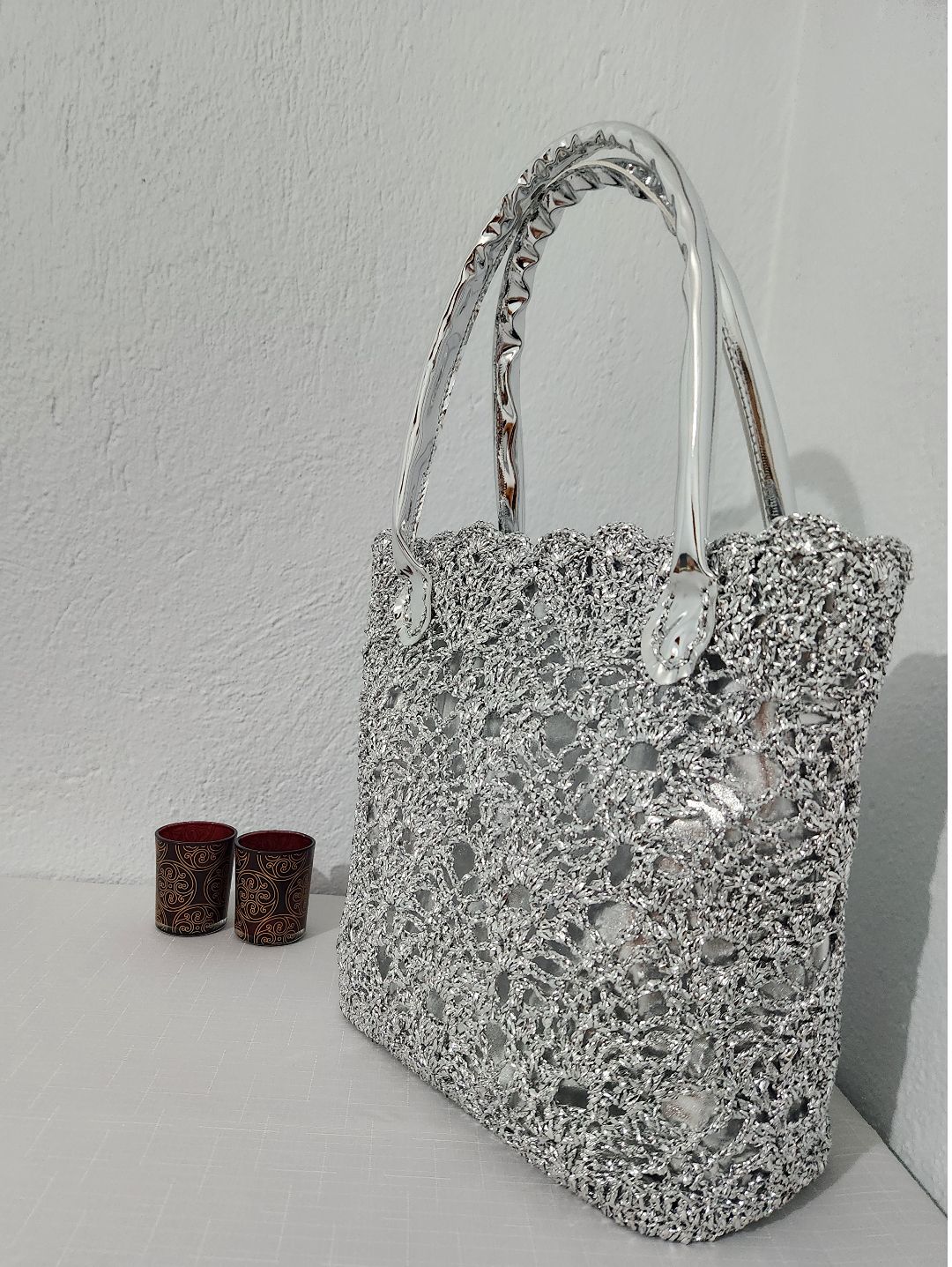 lacebag-metalik-ip-gumus-dantel-isiltili-kadin-omuz-cantasi-gumus