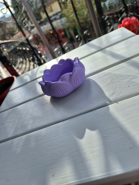 Tealight Mumluk Lila