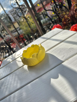 Tealight Mumluk Sarı 