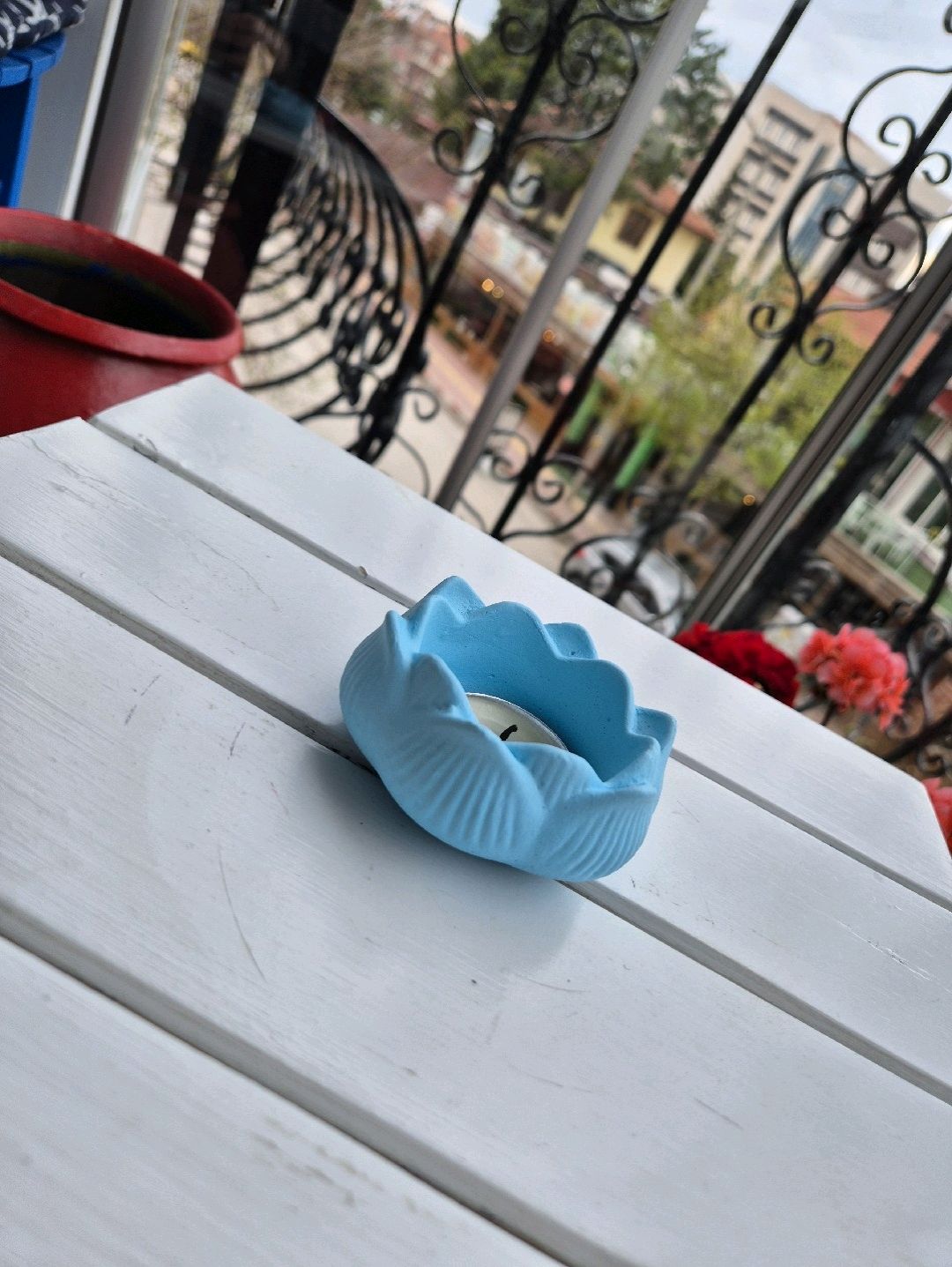tealight-mumluk-mavi