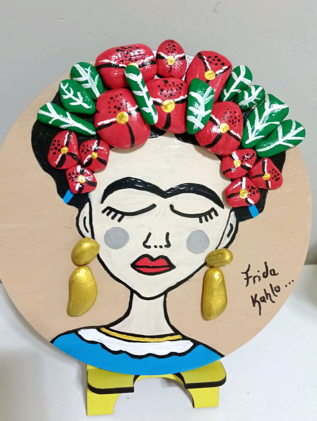 frida-kablo-tas-boyama-tablo-bej