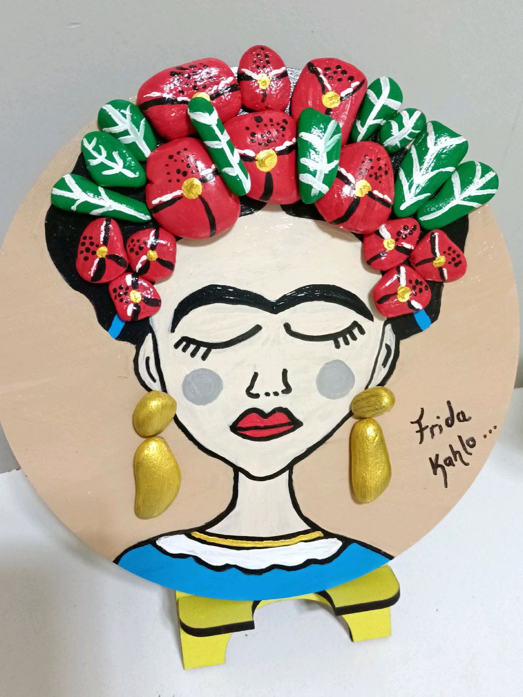 frida-kablo-tas-boyama-tablo-bej