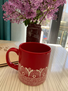 Kahve Kupası Kırmızı