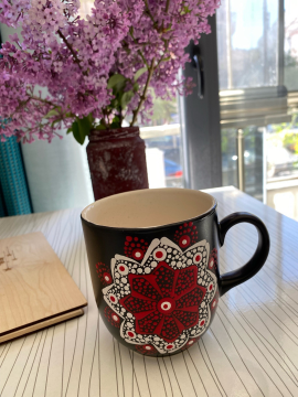Kahve Kupası Siyah