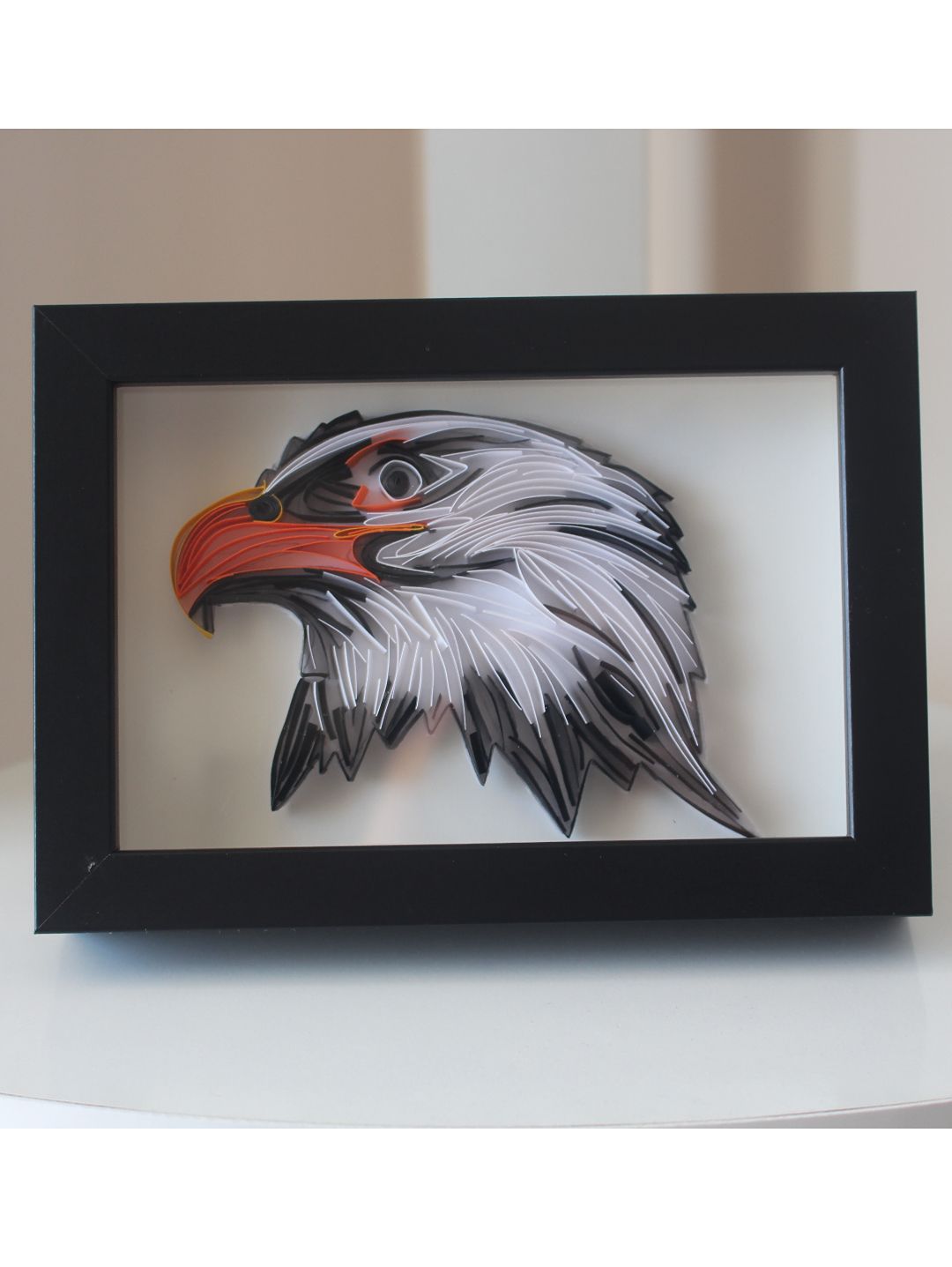 kartal-el-yapimi-quilling-tablo-siyah
