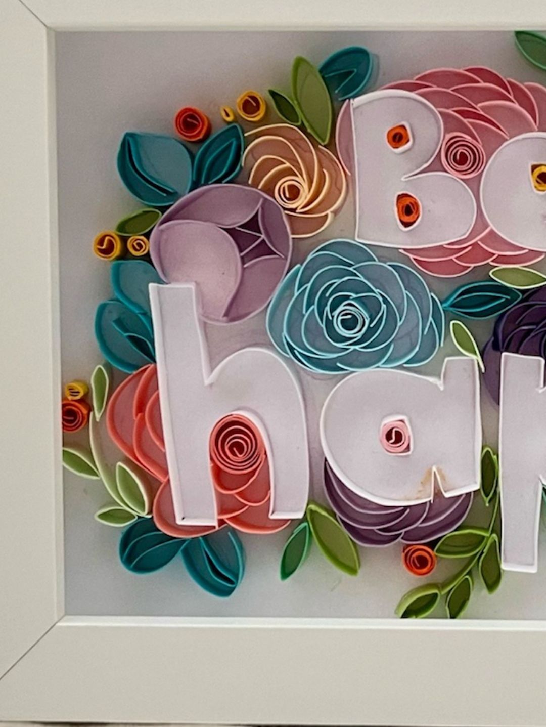 be-happy-cok-renkli-quilling-tablo-cok-renkli
