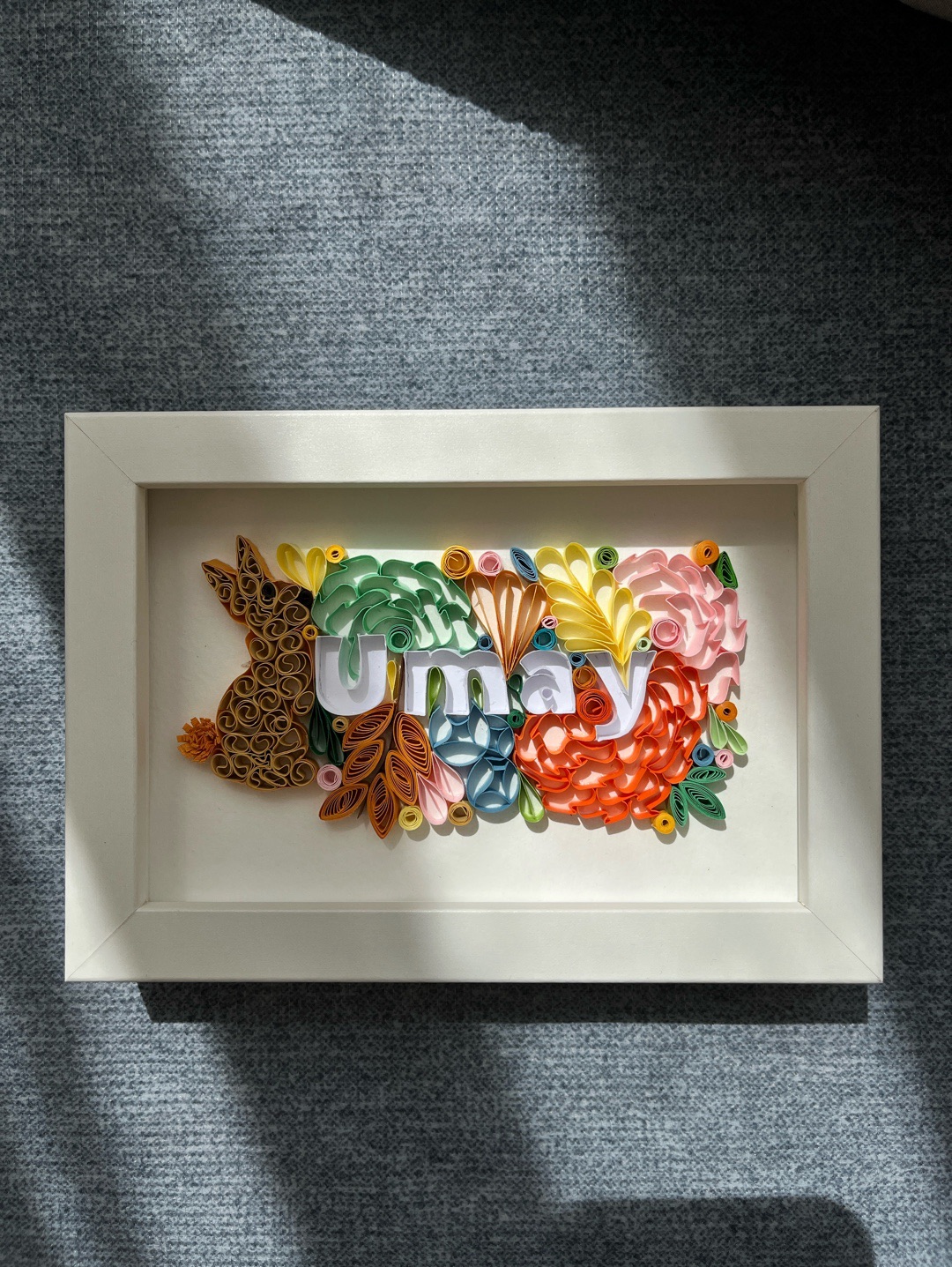 isme-ozel-kisisellestirilebilir-quilling-tablo-cok-renkli