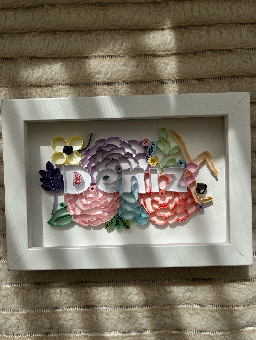 isme-ozel-kisisellestirilebilir-quilling-tablo-cok-renkli