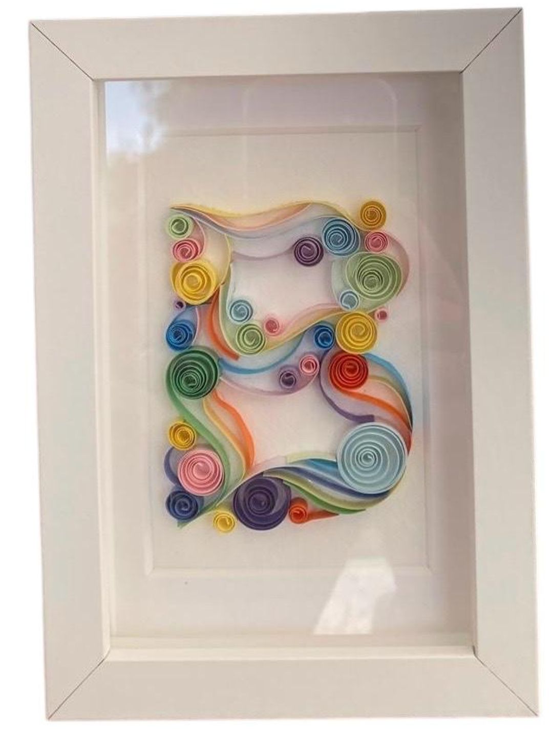tek-harf-quilling-tablosu-cok-renkli