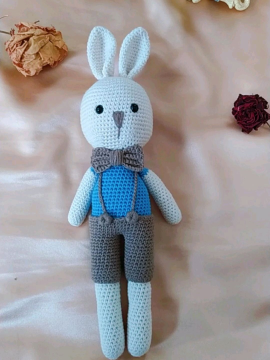 Amigurumi Tavşan  Gri