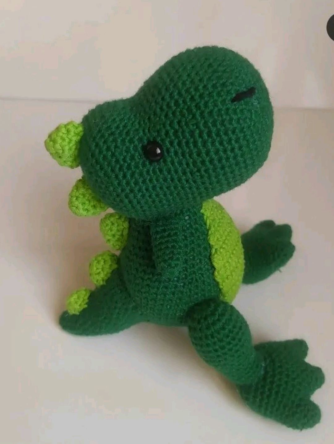 amigurumi-trex-yesil