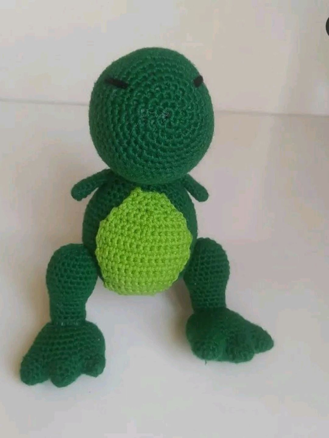 amigurumi-trex-yesil