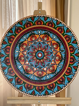 Masal Mandala 70 Cm Mavi