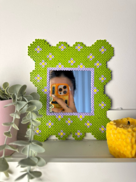 Spring Pixel Ayna Yeşil
