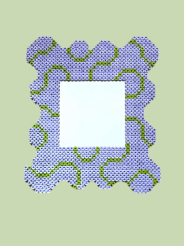 Paint Pixel Ayna Lila