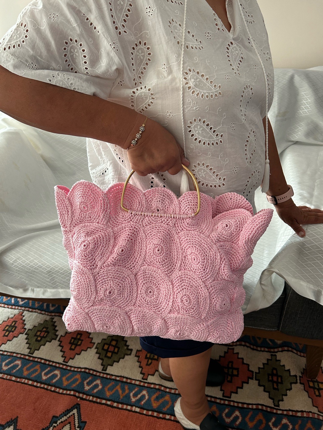 polyester-ip-yuvarlak-motif-canta-pembe