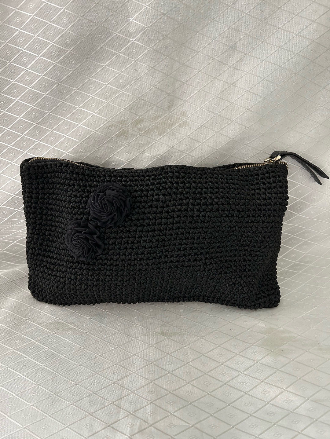 siyah-tul-cicek-detayli-clutch-siyah