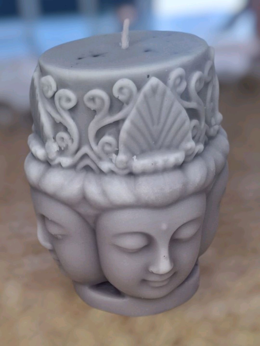 buddha-heykel-mum-gri