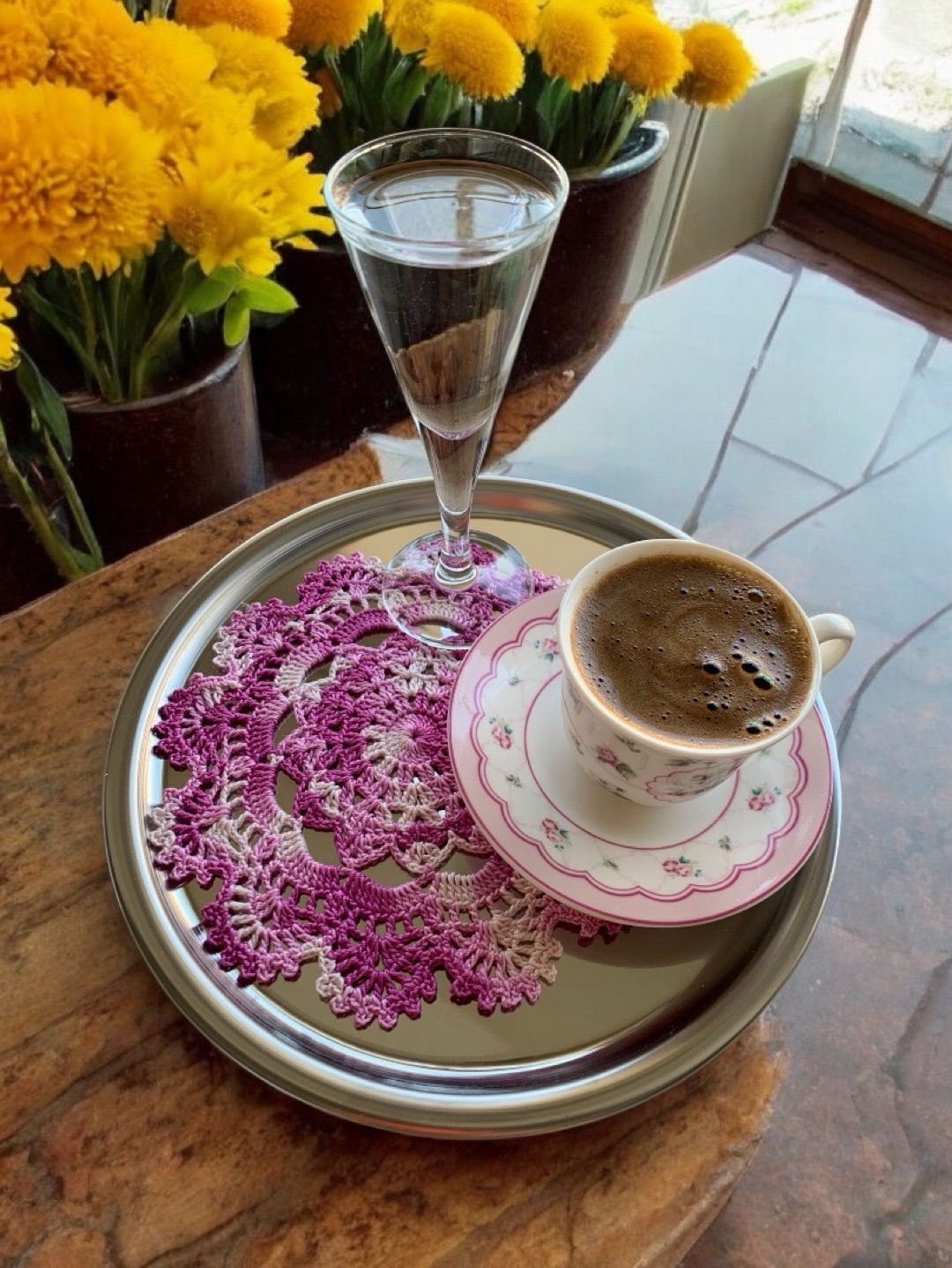 dantel-sunum--kokteyl-pecetesi-cok-renkli