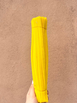 100 Adet 30 Cm Şönil Sarı