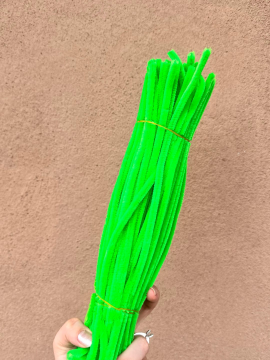 100 Adet Şönil 30 Cm  Yeşil