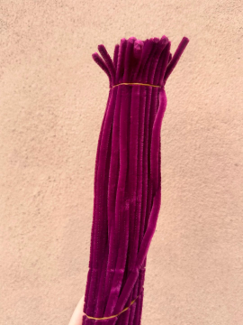 100 Adet Şönil 30 Cm  Mor