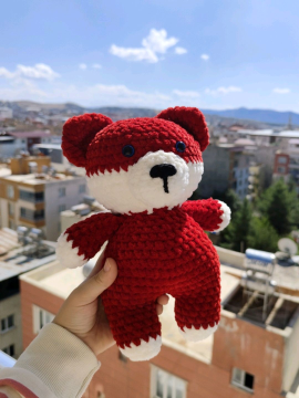 Amigurumi Tilki Çok Renkli