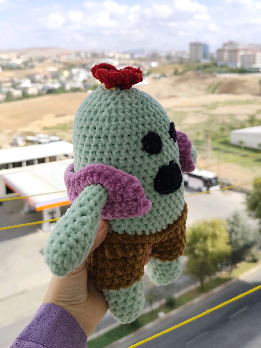 brawl-stars-spike-amigurumi-yesil