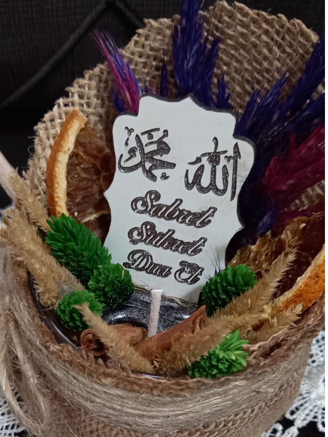 sabret-sukret-duaet-balmumu-mum-konsept
