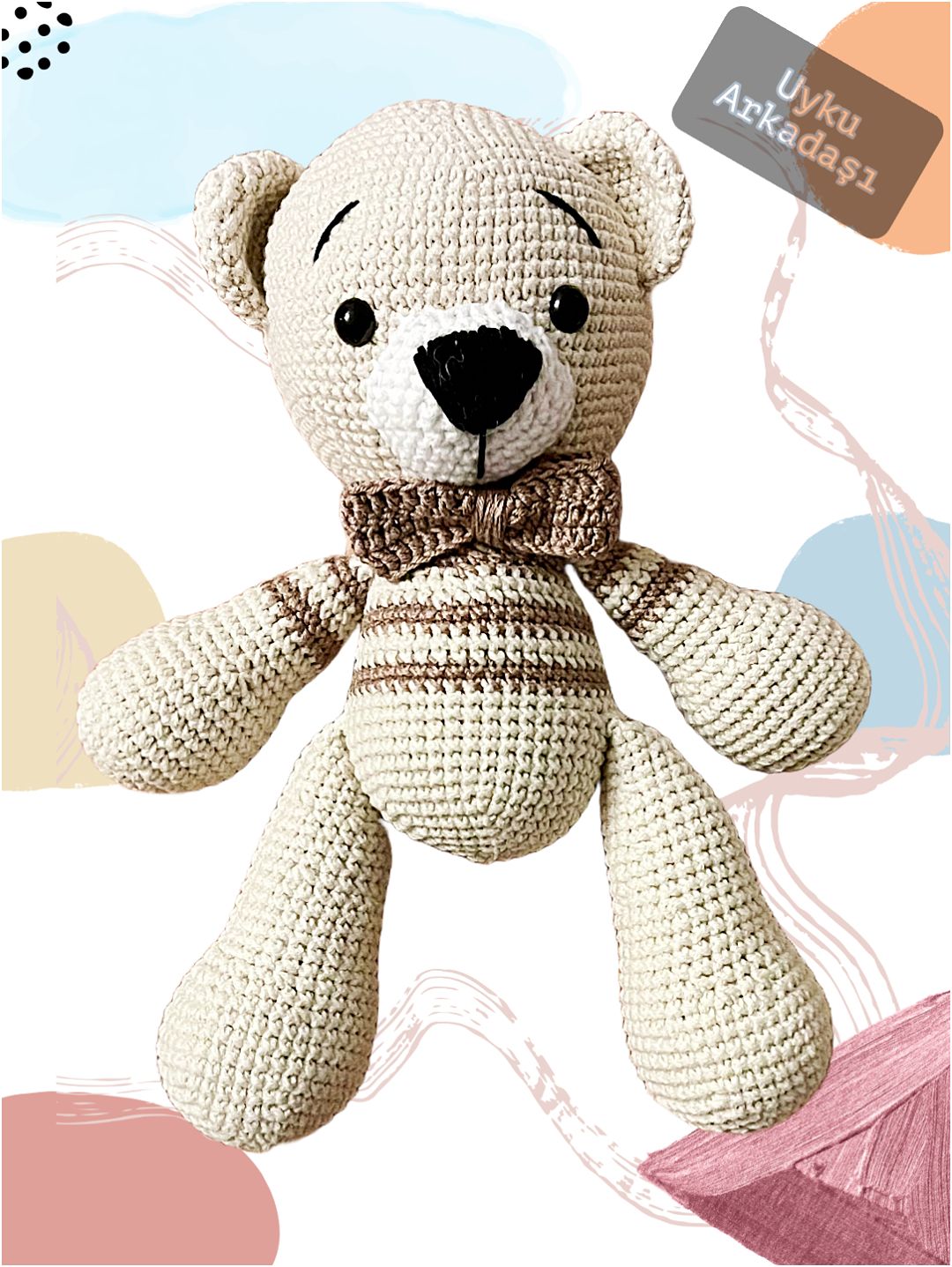 amigurumi-ayicik-uyku-arkadasi-3lu-set-bej