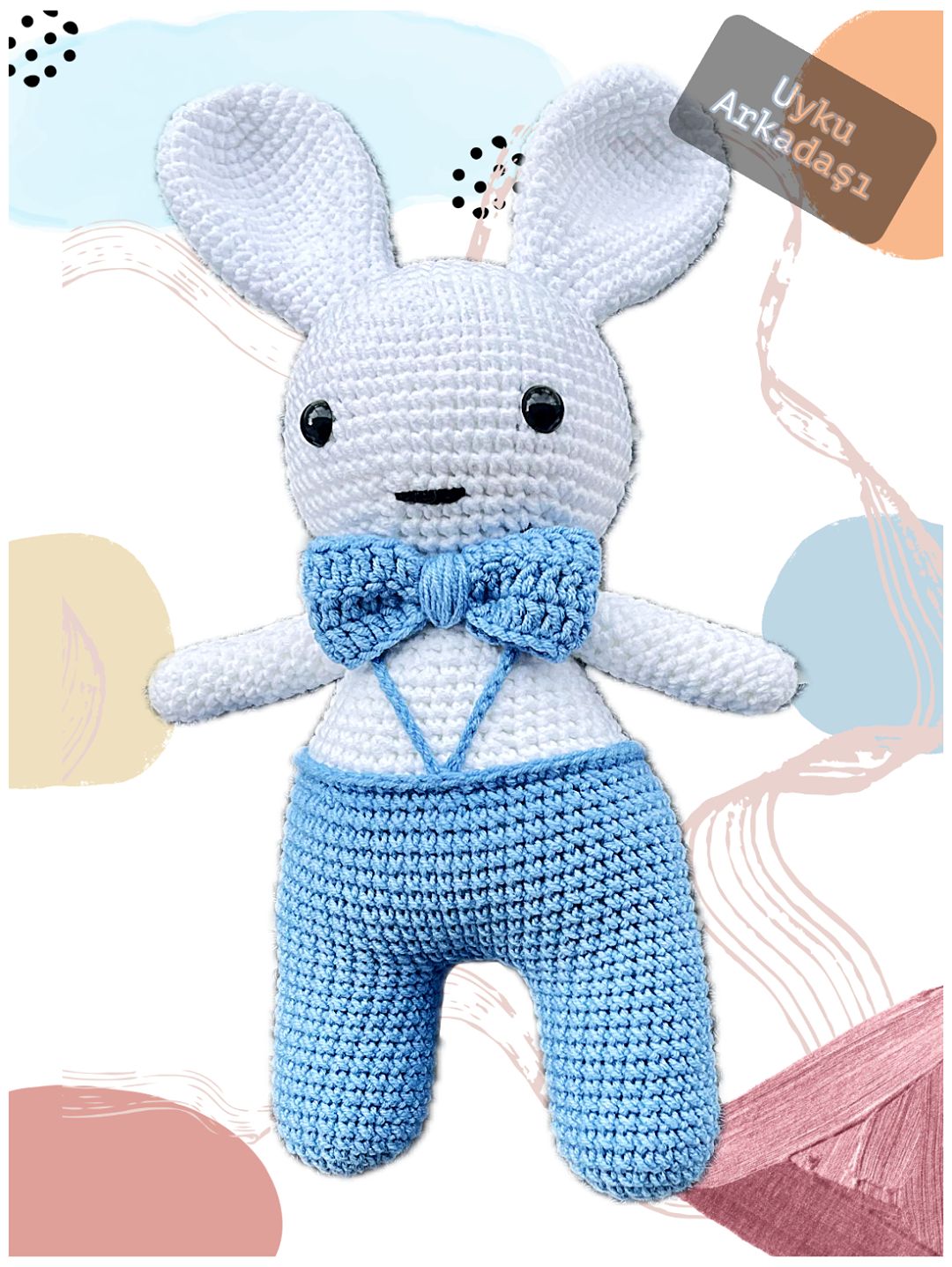 amigurumi-pofuduk-tavsan-uyku-arkadasi-3lu-set-mavi