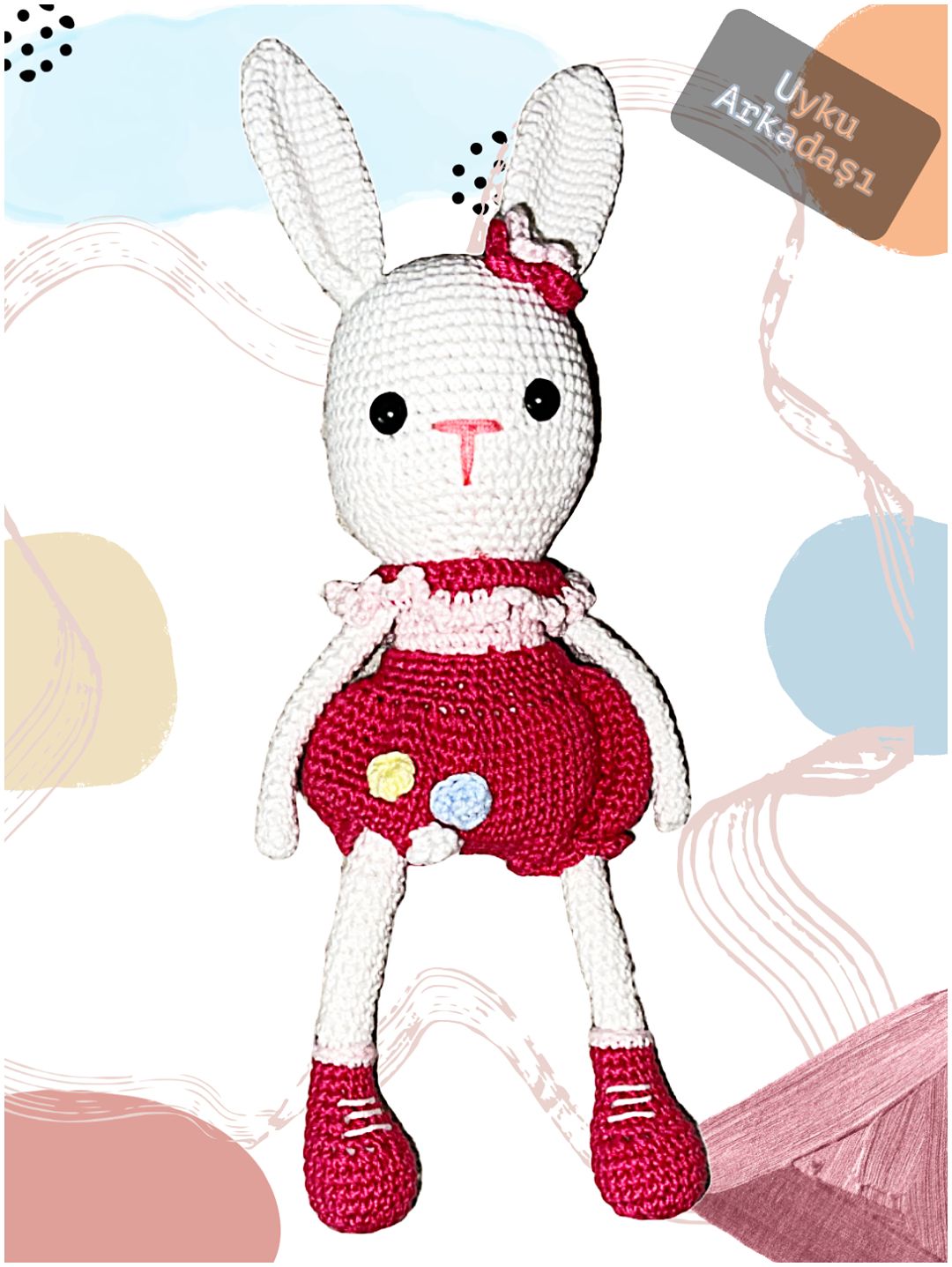 amigurumi-uzun-kulak-suslu-tavsan-uyku-arkadasi-3lu-set-kirmizi