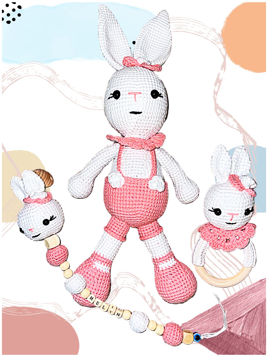 amigurumi-tombis-tavsan-uyku-arkadasi-3lu-set-pembe