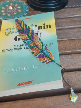 Elmas Boyama Kuştüyü Model Kitap Ayıracı Çok Renkli