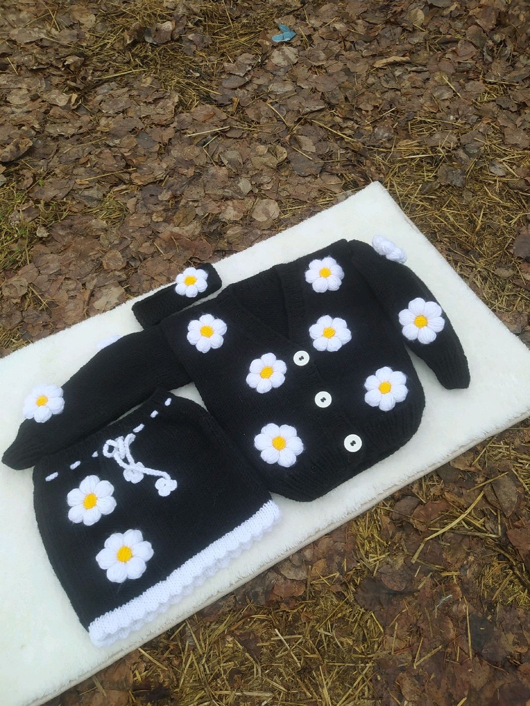 cicekli-hirka-etek-bandana-takimi-siyah