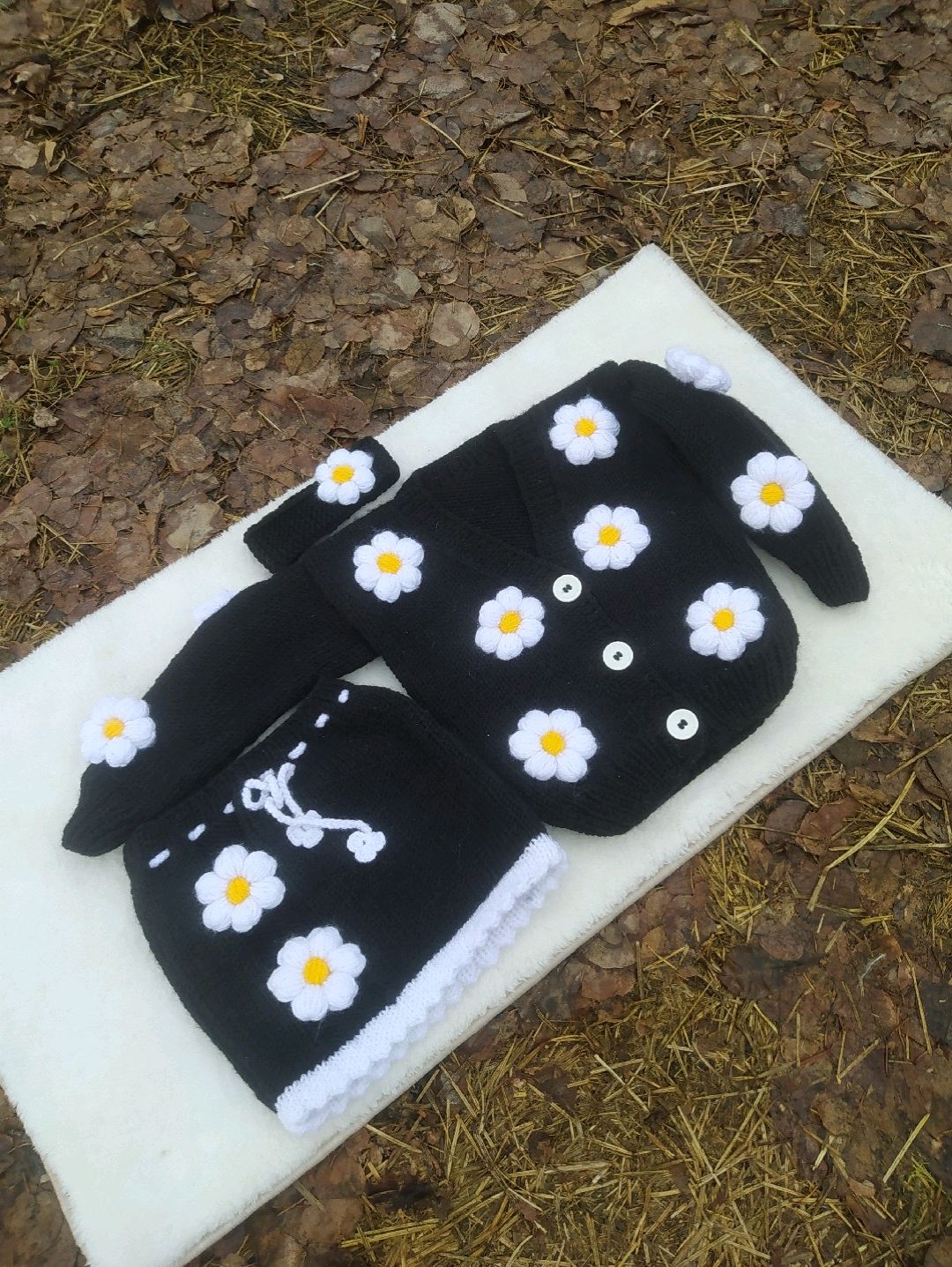 cicekli-hirka-etek-bandana-takimi-siyah