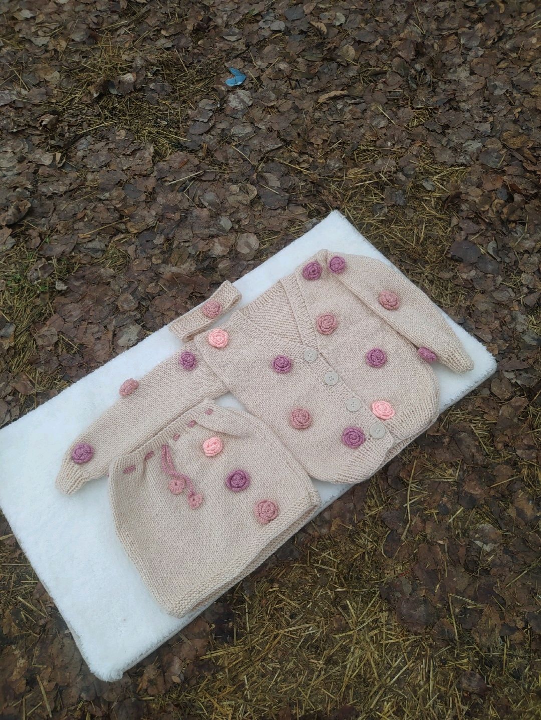 gullu-hirka-etek-bandana-takimi-kum-kahverengisi