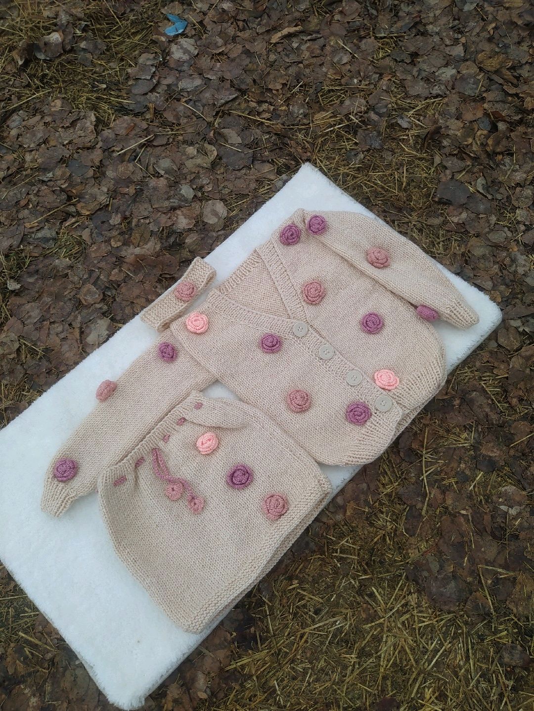 gullu-hirka-etek-bandana-takimi-kum-kahverengisi