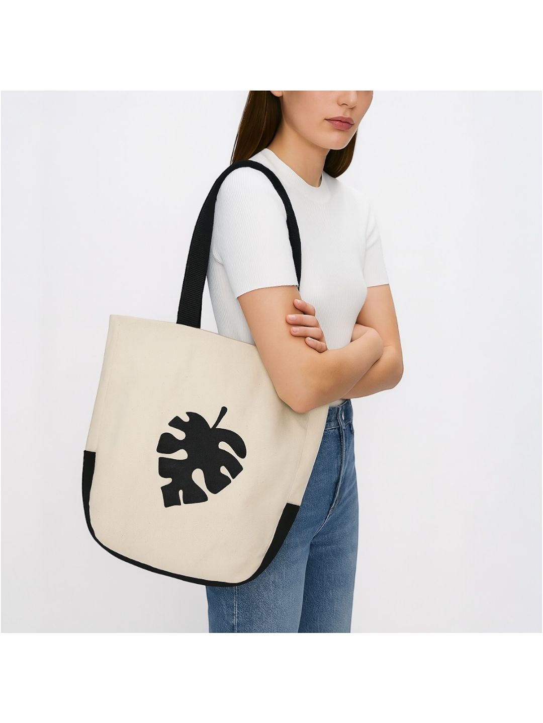 yaprak-baskili-kanvas-tote-omuz-cantasi-bej