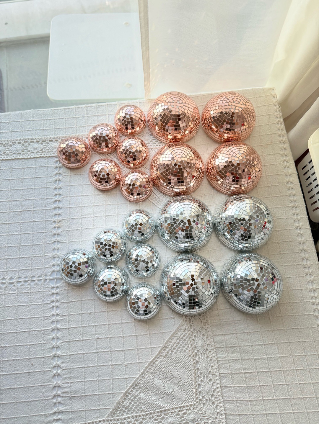 10-lu-yarim-disko-duvar-seti-bronz-rengi