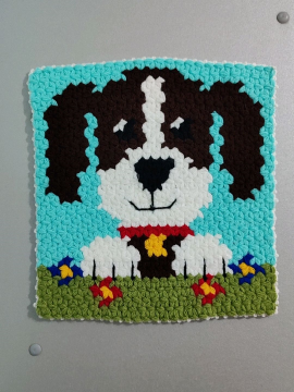 Köpek Modelli Lif Turkuaz