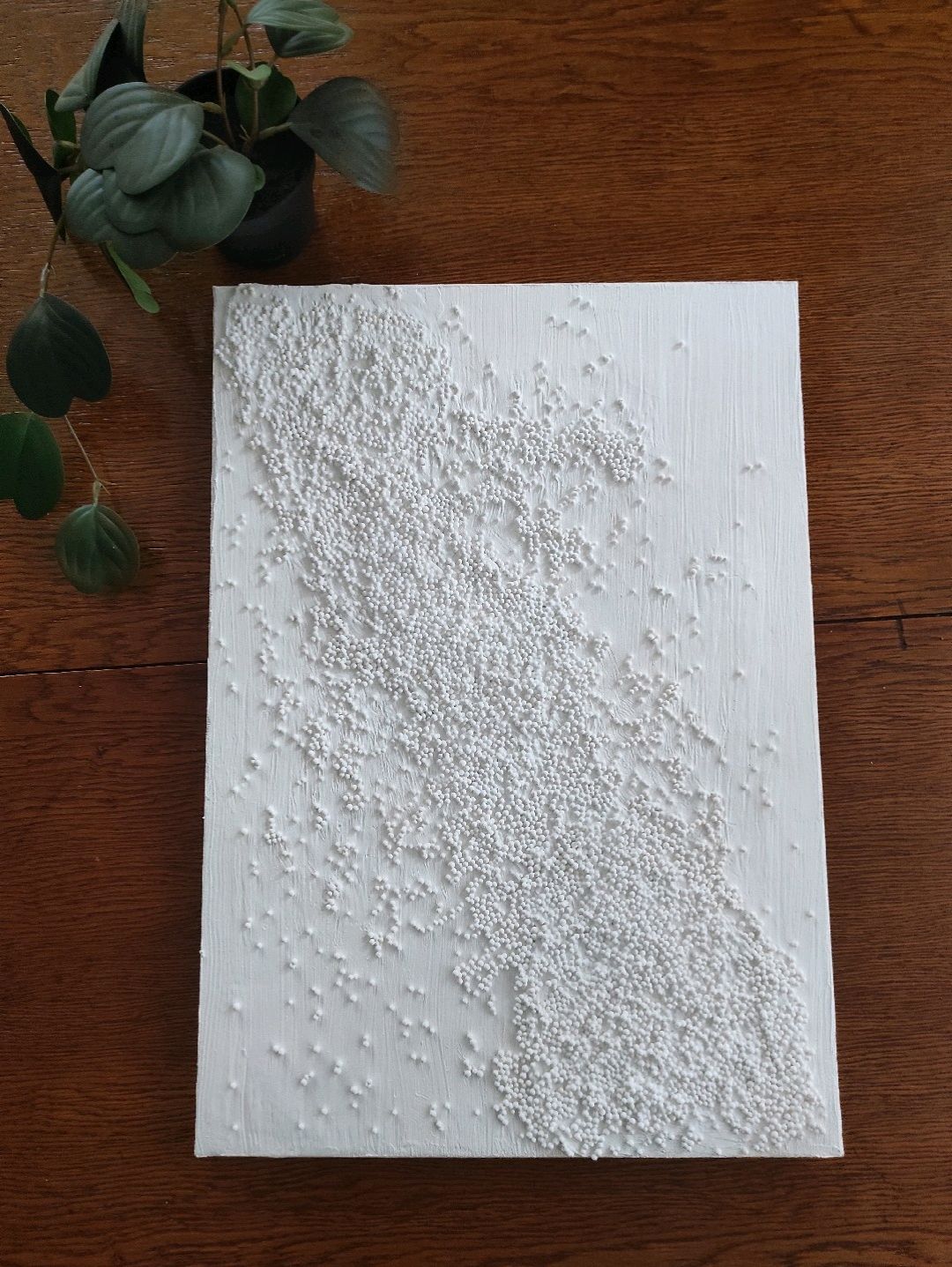 texture---el-yapimi-dokulu-minimalist-alci-bubble-tablo-plaster-art