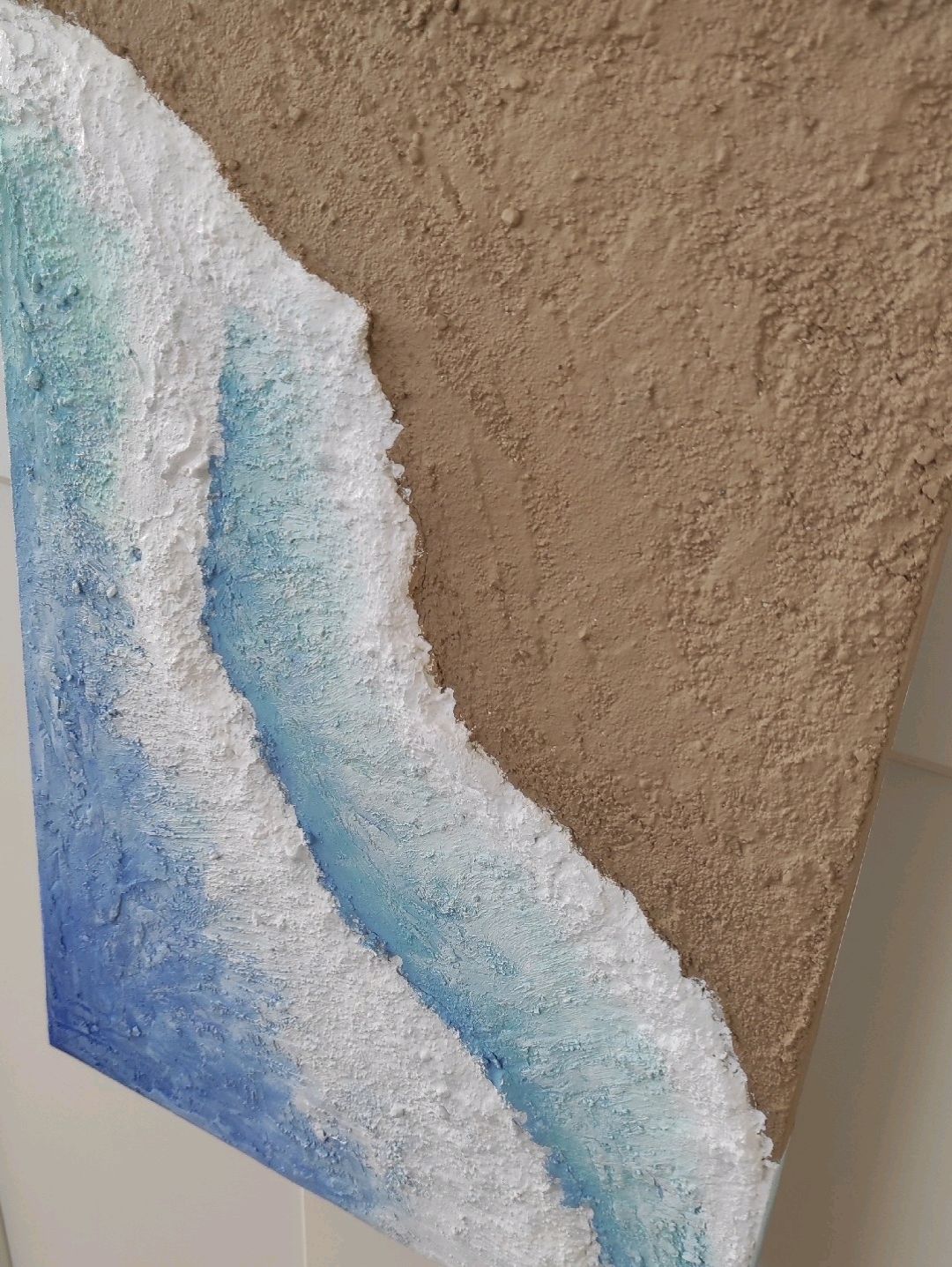 ibiza---el-yapimi-kum-dokulu-okyanus-sahili-tablo-plaster-texture-art