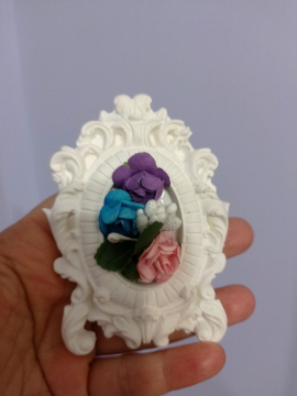 Mini Çerçeve  Beyaz