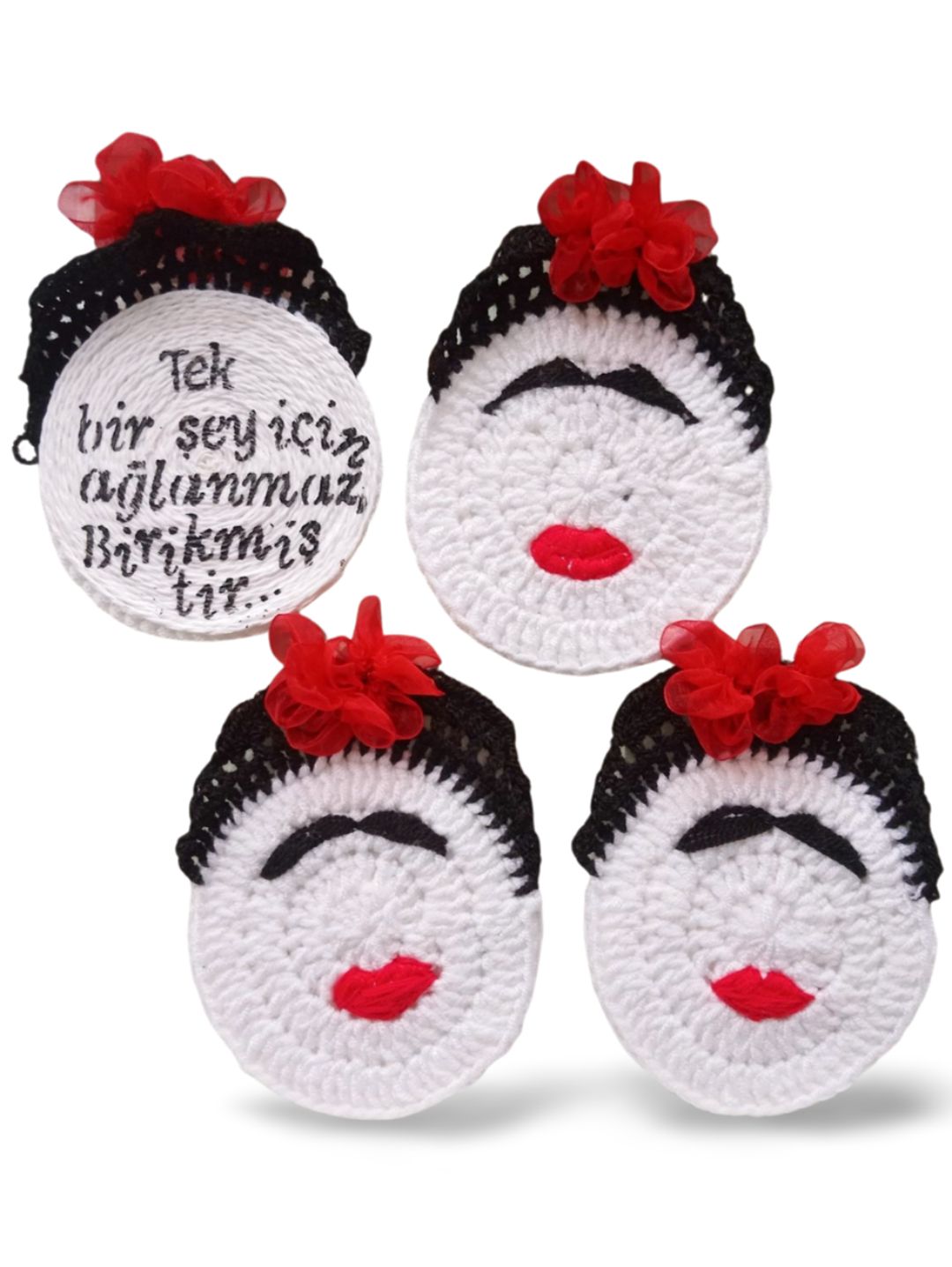 frida-kahlo-bardak-altligi-4lu-beyaz