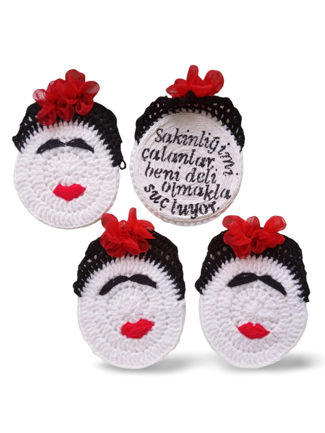 frida-kahlo-bardak-altligi-4lu-beyaz