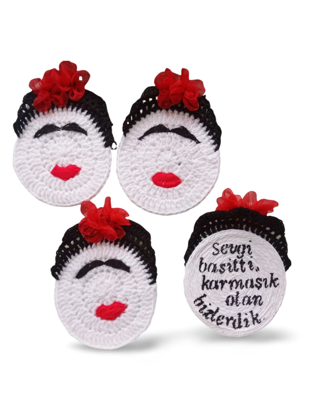 frida-kahlo-bardak-altligi-4lu-beyaz