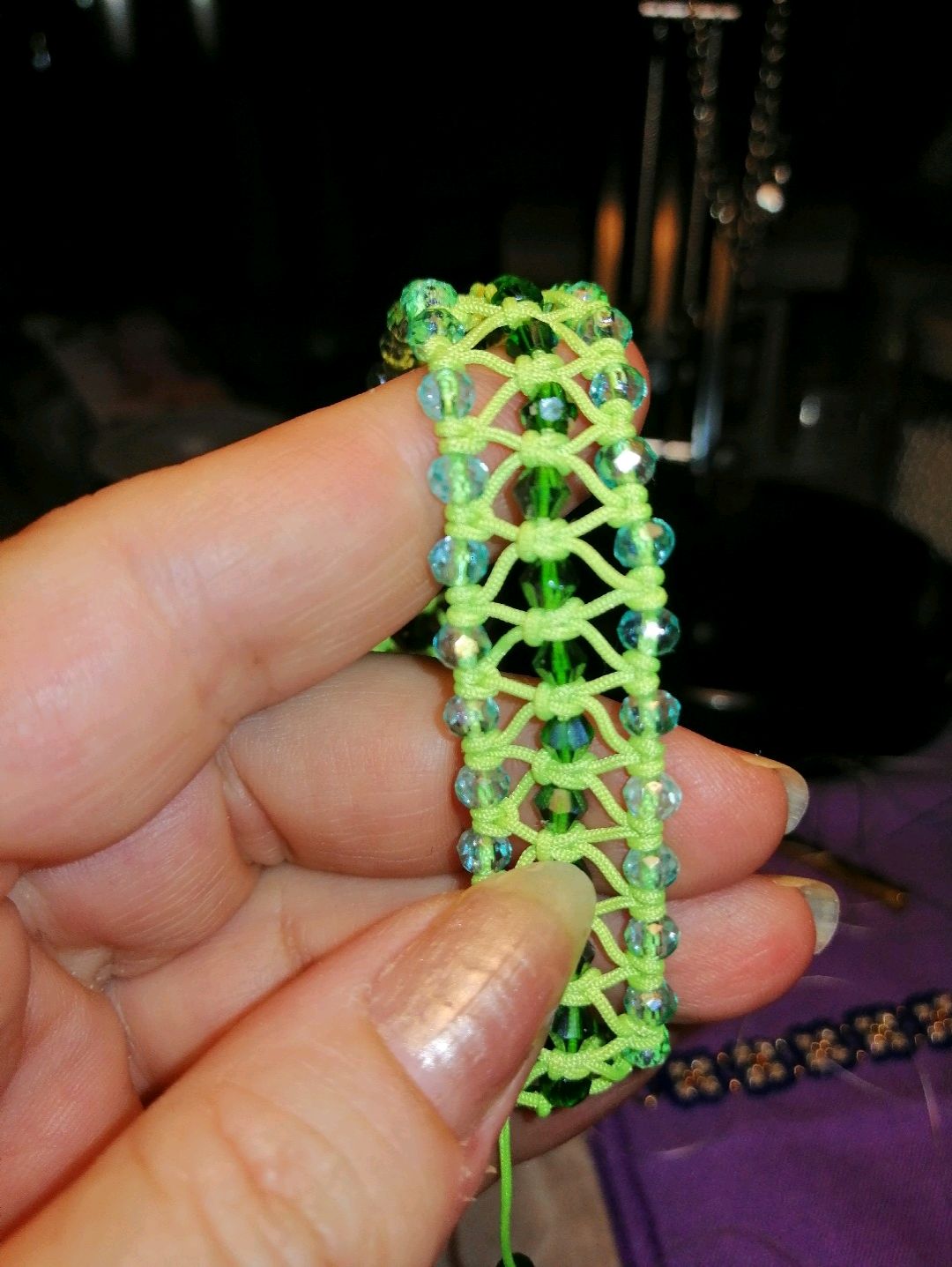 yesil-makrome-bileklik-yesil