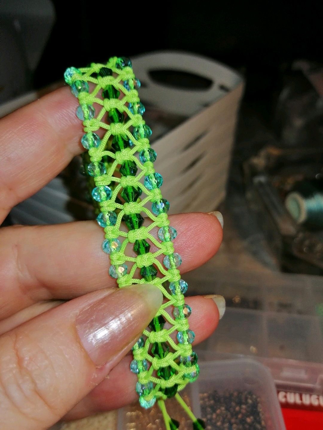 yesil-makrome-bileklik-yesil
